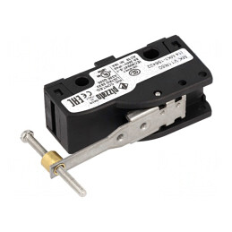 Microîntrerupător SPDT 6A/250VAC 5A/24VDC | Electronic-mag.ro | Componente Electronice