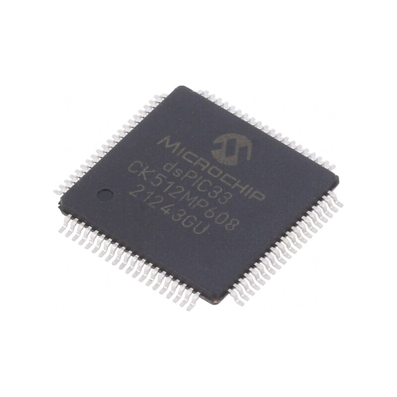 Microcontroler dsPIC 512kB 64kB SRAM TQFP80 0,5mm | Electronic-mag.ro | Componente Electronice Microcontroler dsPIC 512kB 64kB SRAM TQFP80 0,5mm | Electronic-mag.ro | Componente Electronice