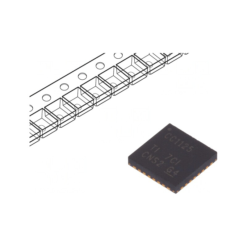 Emițător-Receptor RF 2-3.6VDC SPI SMD VQFN32 | Electronic-mag.ro | Componente Electronice