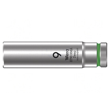 Tubulară HEX 9mm 1/4" 50mm Oțel Crom-Vanadiu | Electronic-mag.ro | Componente Electronice