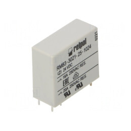 Releu Electromagnetic SPST-NO 24VDC 16A 250VAC | Electronic-mag.ro | Componente Electronice