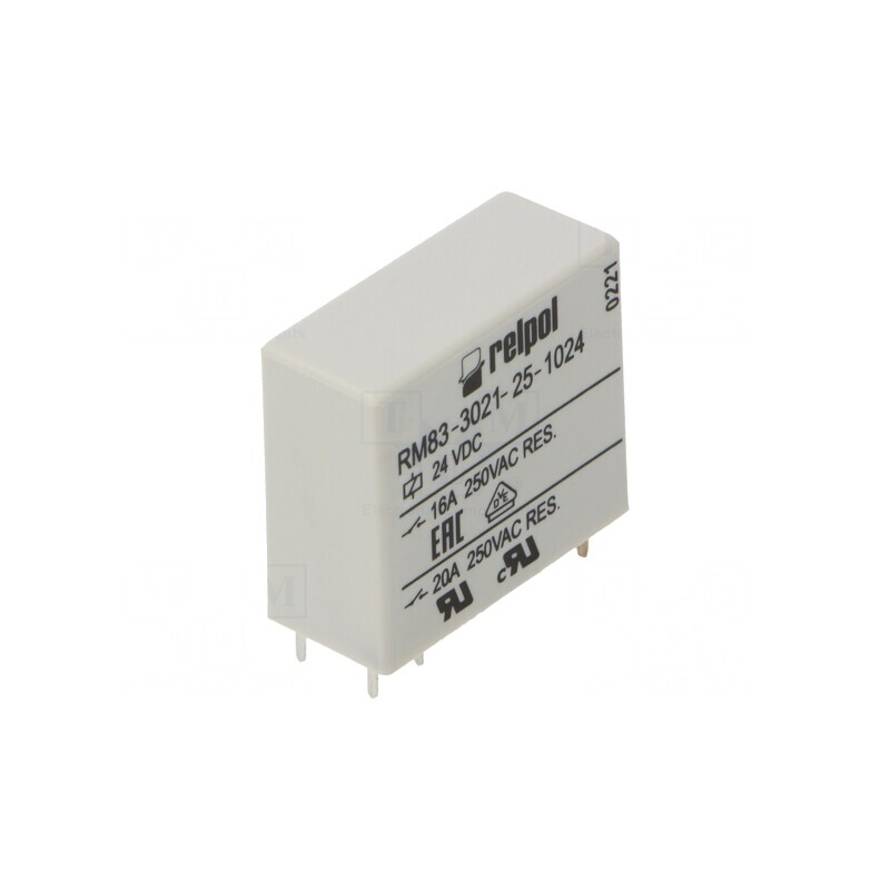 Releu Electromagnetic SPST-NO 24VDC 16A 250VAC | Electronic-mag.ro | Componente Electronice Releu Electromagnetic SPST-NO 24VDC 16A 250VAC | Electronic-mag.ro | Componente Electronice