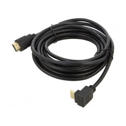 Cablu HDMI 2.0 HDCP 2.2 270° PVC 5m | Electronic-mag.ro | Componente Electronice