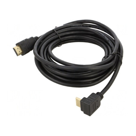 Cablu HDMI 2.0 HDCP 2.2 270° PVC 5m | Electronic-mag.ro | Componente Electronice