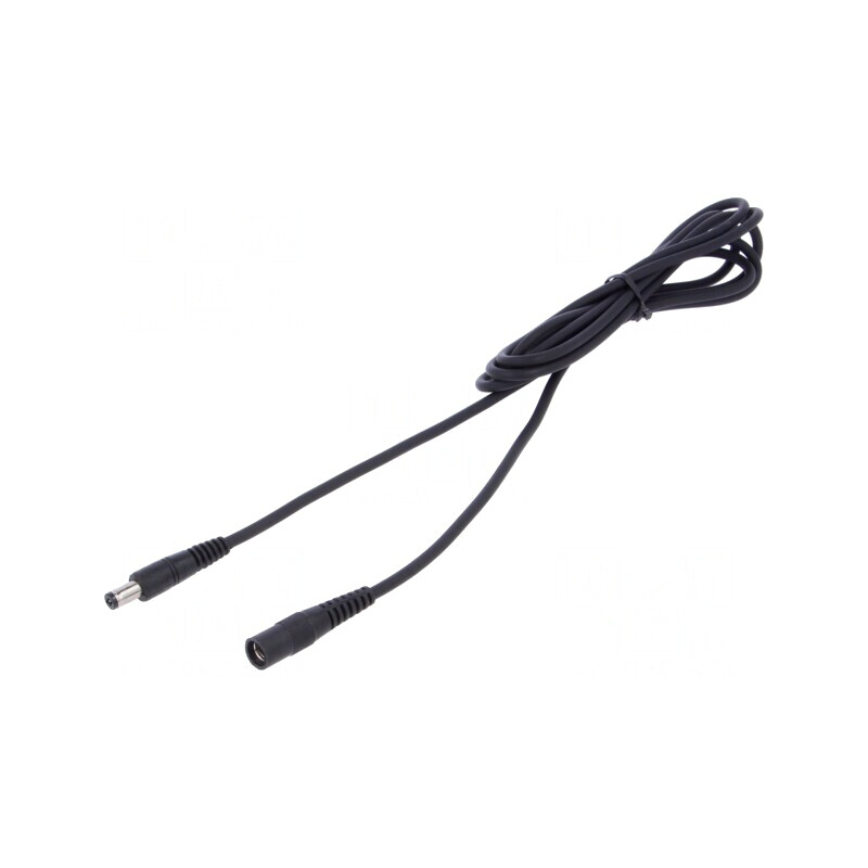 Cablu DC 5,5/2,1 1x1mm² Negru 2m | Electronic-mag.ro | Componente Electronice Cablu DC 5,5/2,1 1x1mm² Negru 2m | Electronic-mag.ro | Componente Electronice