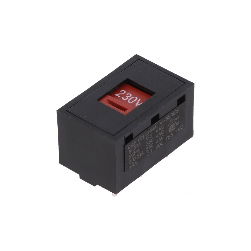Comutator glisant DPDT 10A/125VAC 4A/30VDC ON-ON THT | Electronic-mag.ro | Componente Electronice