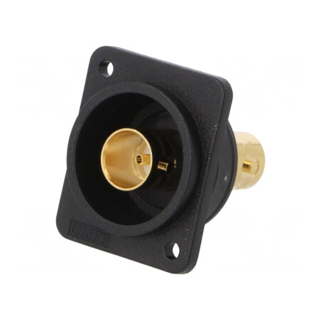 Adaptor BNC Soclu Aurit 19x24mm | Electronic-mag.ro | Componente Electronice
