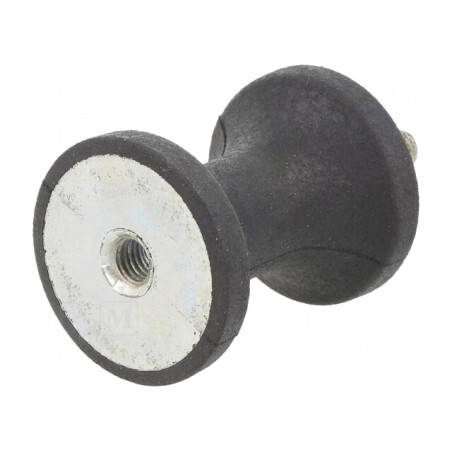 Atenuator de Vibrații M8 40mm Guma | Electronic-mag.ro | Componente Electronice