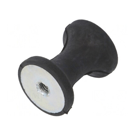 Atenuator de Vibrații M8 40mm Guma 48mm | Electronic-mag.ro | Componente Electronice
