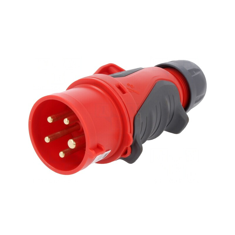 Conector AC Trifazat 16A 400VAC IP44 | Electronic-mag.ro | Componente Electronice