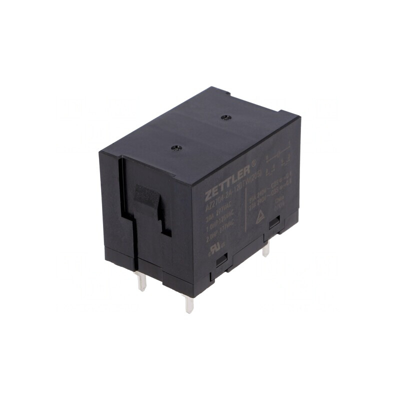 Releu electromagnetic DPST-NO 12VDC 30A Serie AZ2704 | Electronic-mag.ro | Componente Electronice