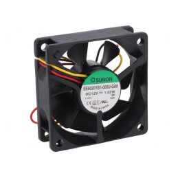 Ventilator axial 12V DC 60x60x20mm