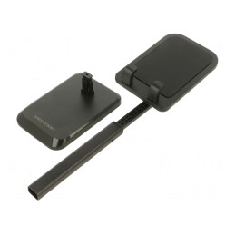 Suport negru pentru tabletă/smartphone 4-12,9 inch