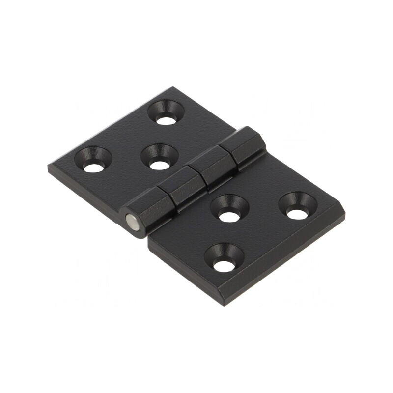 Balama zinc neagră 76mm x 50mm 6 orificii | Electronic-mag.ro | Componente Electronice Balama zinc neagră 76mm x 50mm 6 orificii | Electronic-mag.ro | Componente Electronice