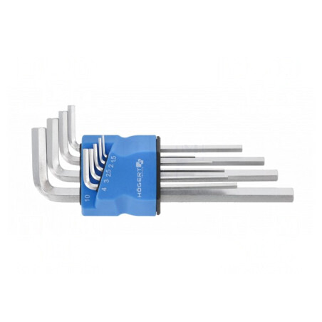 Set chei imbus lungi 9 bucăți oțel aliat | Electronic-mag.ro | Componente Electronice
