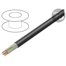Cablu YKSY 19G1mm2 negru 600V 1kV CPR: Eca | Electronic-mag.ro | Componente Electronice