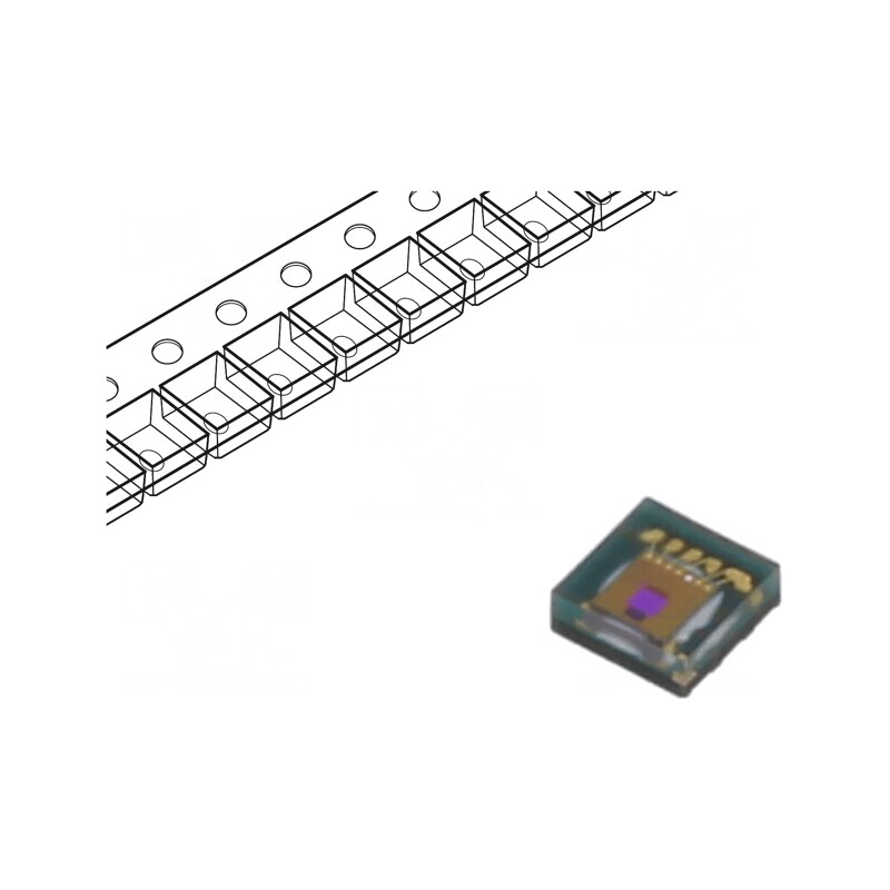 Senzor Lumină Fundal 1,7-3,6VDC SMT 2x2x0,7mm | Electronic-mag.ro | Componente Electronice