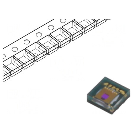 Senzor Lumină Fundal 1,7-3,6VDC SMT 2x2x0,7mm | Electronic-mag.ro | Componente Electronice