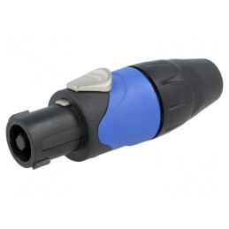 Mufă difuzoare mamă 4 pini 30A 133V IP54 | Electronic-mag.ro | Componente Electronice