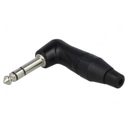Mufă Jack 6.3mm Stereo Unghi 90° Pe Cablu | Electronic-mag.ro | Componente Electronice
