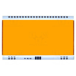 Iluminare de fundal LED ambră 66x40.2x3.6mm | Electronic-mag.ro | Componente Electronice