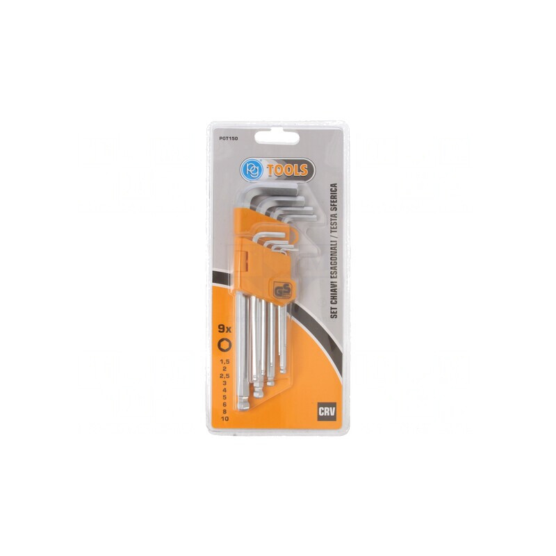 Set Chei Imbus Sferic Oțel Crom-Vanadium 9 Bucăți | Electronic-mag.ro | Componente Electronice