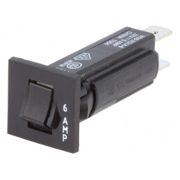Întrerupător de Supracurent 6A SPST-NC 250VAC 32VDC | Electronic-mag.ro | Componente Electronice