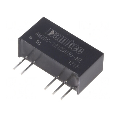 Convertor DC/DC 2W 12V/-12V 10.8-13.2V | Electronic-mag.ro | Componente Electronice