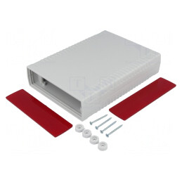 Carcasă ABS Gri IP54 136x185x40mm | Electronic-mag.ro | Componente Electronice
