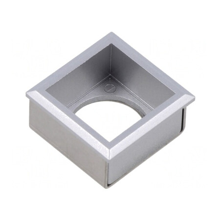 Suport pentru buton 22mm 24x24mm | Electronic-mag.ro | Componente Electronice