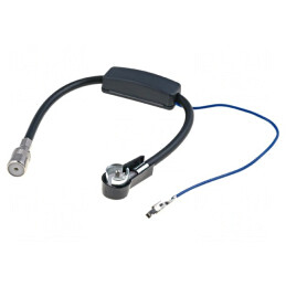 Amplificator antenă ISO 12V 0,3m | Electronic-mag.ro | Componente Electronice