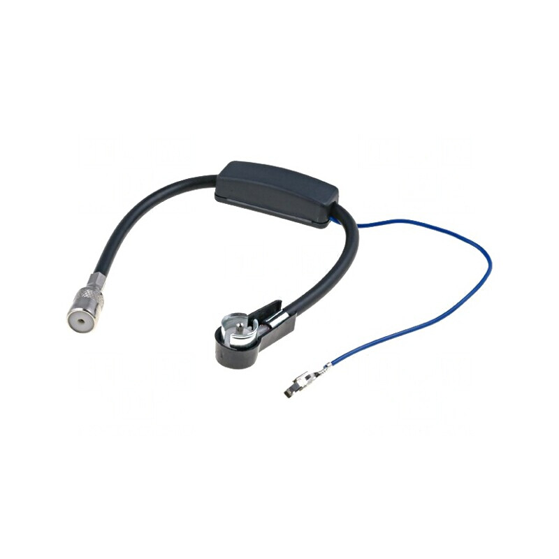 Amplificator antenă ISO 12V 0,3m | Electronic-mag.ro | Componente Electronice
