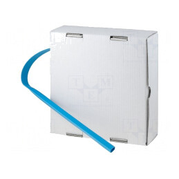 Manşon termocontractabil 9,5mm albastru | Electronic-mag.ro | Componente Electronice