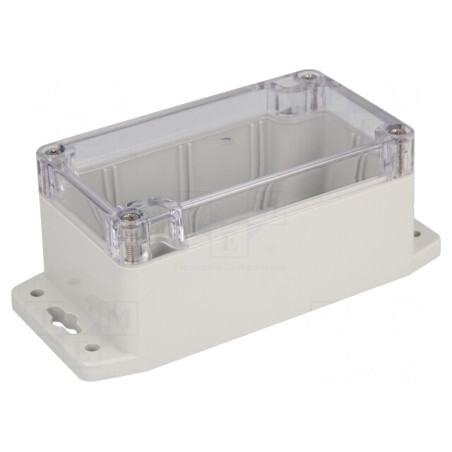Carcasă universală cu lame de fixare 65x115x55mm | Electronic-mag.ro | Componente Electronice