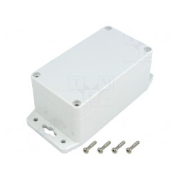 Carcasă universală 65x115x55mm cu lame de fixare | Electronic-mag.ro | Componente Electronice