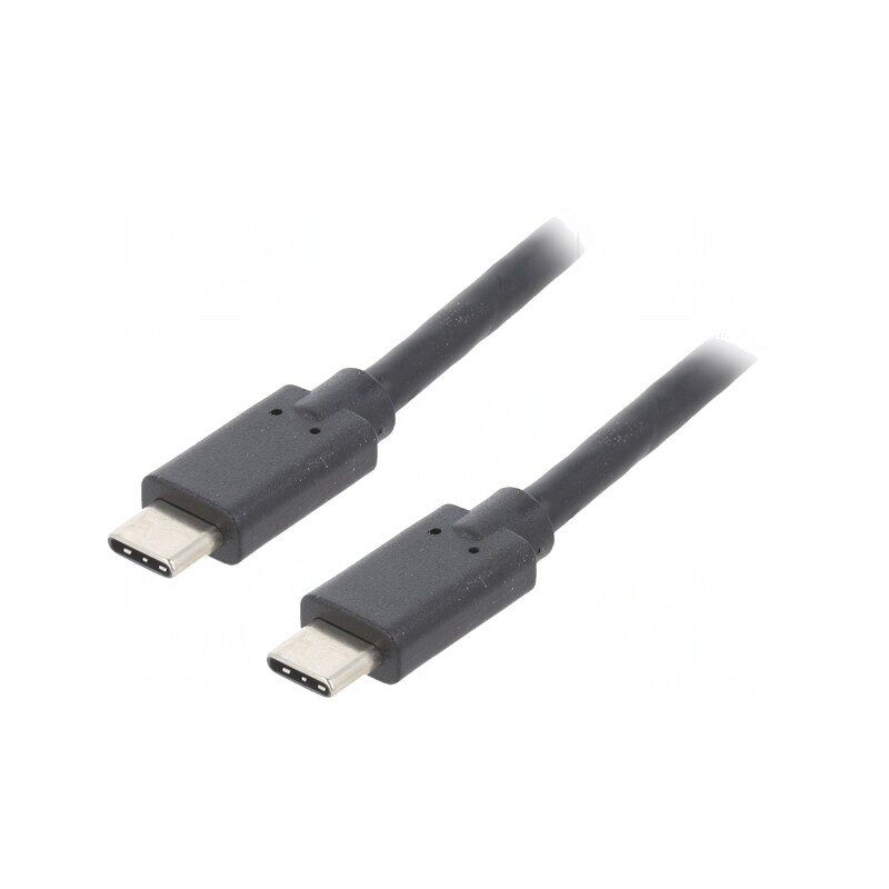 Cablu USB C 3.1 1.4m Negru | Electronic-mag.ro | Componente Electronice