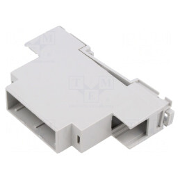 Carcasă pentru Șină DIN 90x18x58mm Gri Deschis | Electronic-mag.ro | Componente Electronice