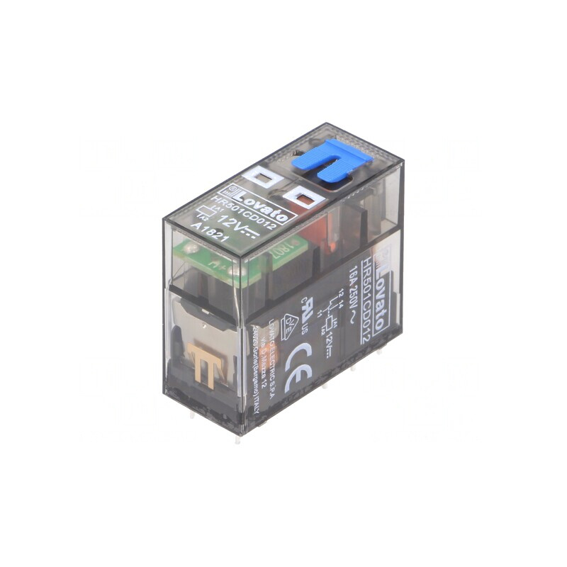 Releu electromagnetic SPDT 12VDC 16A 250VAC | Electronic-mag.ro | Componente Electronice