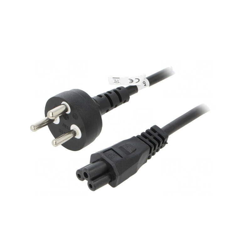 Cablu Alimentare IEC C5 2m Negru 10A 250V | Electronic-mag.ro | Componente Electronice Cablu Alimentare IEC C5 2m Negru 10A 250V | Electronic-mag.ro | Componente Electronice