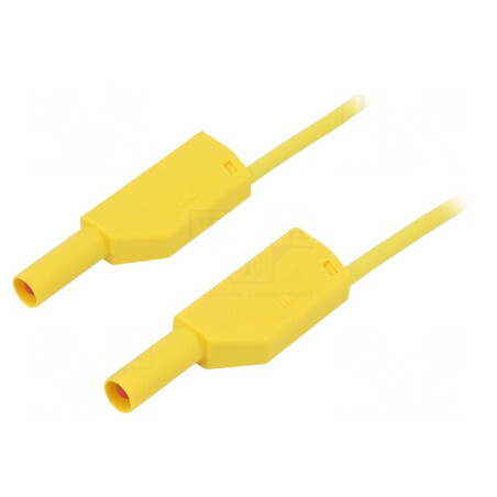 Cablu de măsurare 19A mufă banană 4mm dublu | Electronic-mag.ro | Componente Electronice