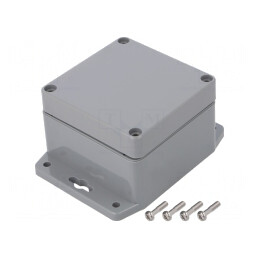Carcasă Universală cu Lame de Fixare 80x82x55mm | Electronic-mag.ro | Componente Electronice