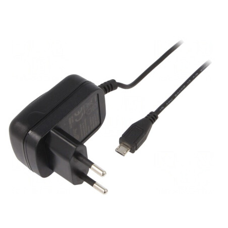 Alimentator 5VDC 5W cu Ştecher EU | Electronic-mag.ro | Componente Electronice