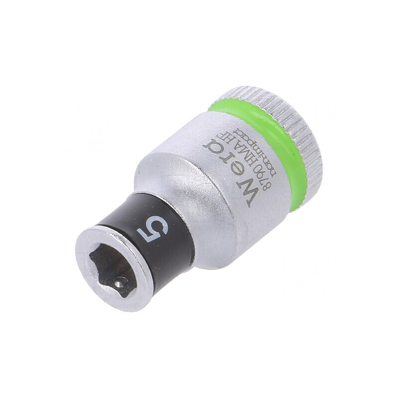 Tubulară 6-puncte HEX 5mm 1/4 23mm Oțel Crom-Vanadium | Electronic-mag.ro | Componente Electronice