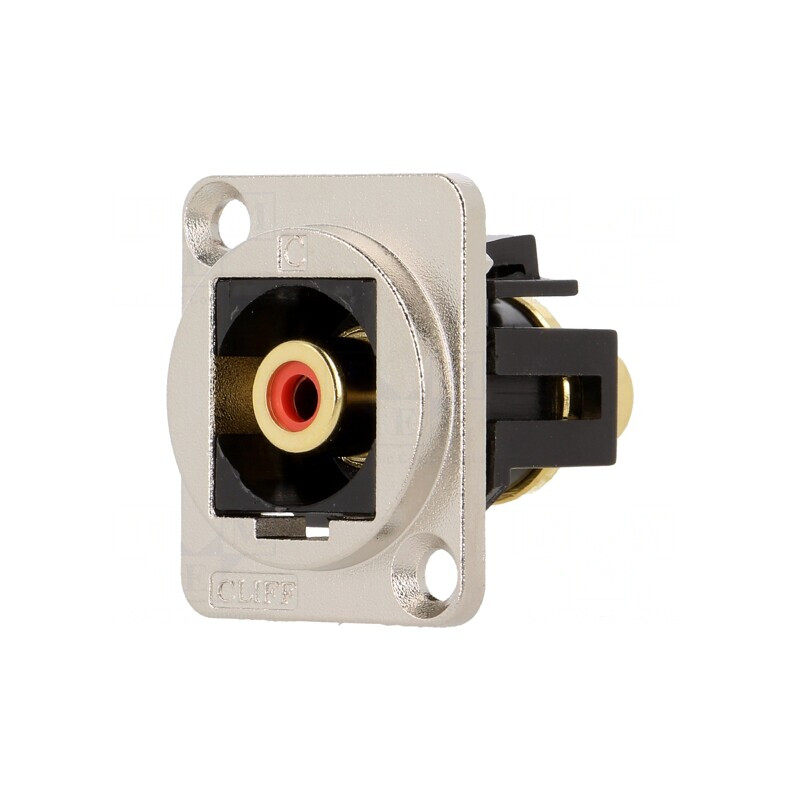Adaptor RCA XLR 19x24mm | Electronic-mag.ro | Componente Electronice