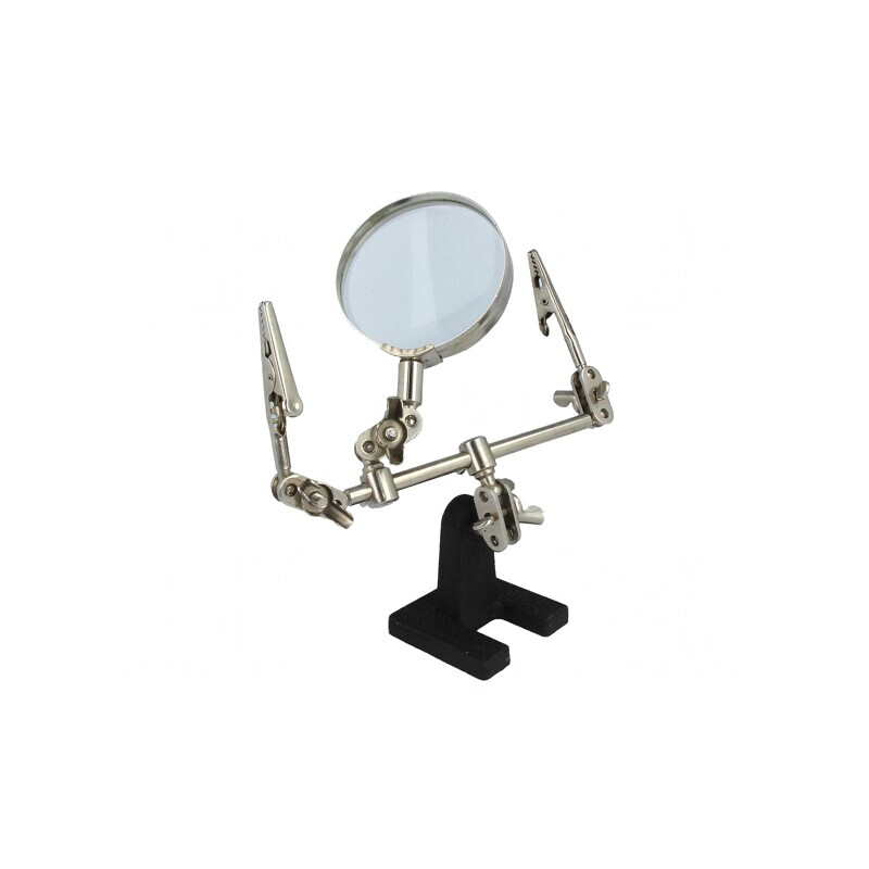 Suport PCB cu Lupă Ø60mm Trei Mâini | Electronic-mag.ro | Componente Electronice Suport PCB cu Lupă Ø60mm Trei Mâini | Electronic-mag.ro | Componente Electronice