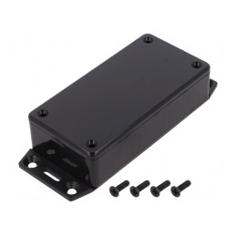 Carcasă universală ABS neagră 50x100x25mm | Electronic-mag.ro | Componente Electronice