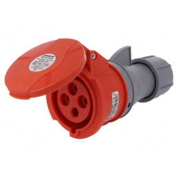 Conector alimentare trifazat 32A 380/415VAC | Electronic-mag.ro | Componente Electronice