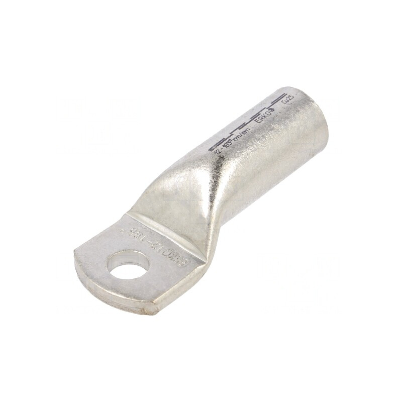 Vârf inelar tubular M12 185mm2 crimpat cositorit | Electronic-mag.ro | Componente Electronice