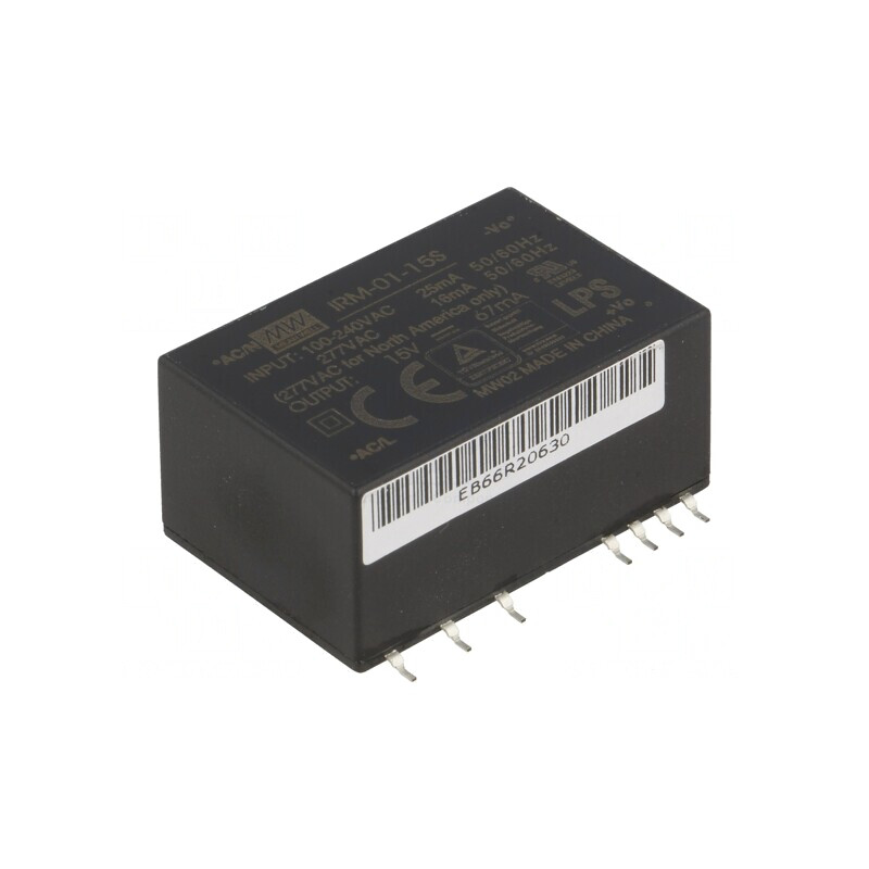 Convertor AC/DC 1W 15VDC | Electronic-mag.ro | Componente Electronice Convertor AC/DC 1W 15VDC | Electronic-mag.ro | Componente Electronice