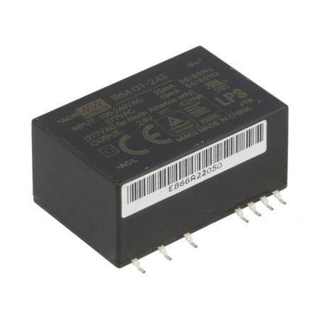 Convertor AC/DC 1W 24VDC | Electronic-mag.ro | Componente Electronice